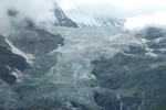 Die Gletscherzunge des Bisgletschers am Weisshorn